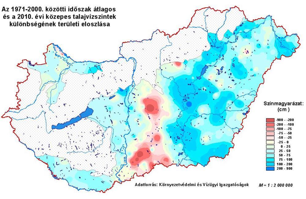 süllyedés valószínűsíthetően határon túlnyúló hatásként összefüggésben áll a Vajdaság északi peremvidékén évtizedek óta mutatkozó hasonló jelenséggel. 10.