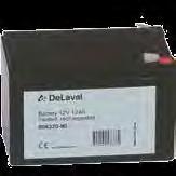 Cikkszám: 90632090 DeLaval újratölthető savas akkumulátor 12 V savas akkumulátor, 85 Ah.