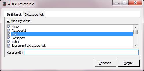 3.7.3. Beállítások A program kényelmesebb, és hatékonyabb használata érdekében az új tételek (bizonylatok, cikkek, cégek, stb.