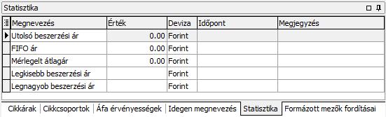 Formázott mezők fordításai Ezen a felületen lehetőség van a Használati utasítás és a Formázott leírás adatok idegen nyelven történő