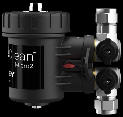 MagnaClean házi szűrők Kompakt, hatékony mágneses szűrés, ideális a szűk helyekre. Egy Kompakt, hatékony átfolyó szűrő.