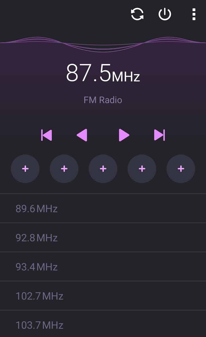 FM-rádió Hallgassa kedvenc helyi rádióállomásait ASUS Phone készülékén! 1. Csatlakoztassa a mellékelt headsetet az ASUS Phone készülékhez. 2. Érintse meg a > ASUS > FM Radio (FM-rádió) elemet.