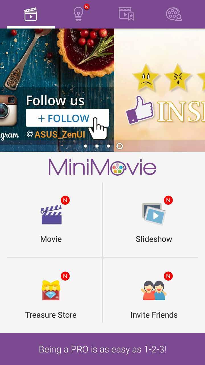 A MiniMovie használata Készítsen fotóiból téma szerint megkomponált kisfilmet vagy egy általános diabemutatószerű videót a MiniMovie alkalmazással Egy MiniMovie létrehozásához tegye a következőket: 1.