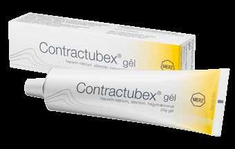 Sebkezelés -25% Contractubex gél, 20 g Műtétek, sérülések, égések sebgyógyulása után képződő hegek kezelésére.