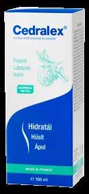 Cedralex Frissítő Lábápoló krém, 150 ml Instant felfrissülés a lábaknak korzikai cédráttal és mentollal! www.cedralex.