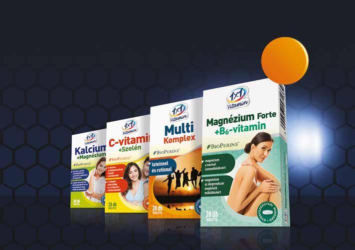 MOST 1 1 itamin C-vitamin + szelén BioPerine -nel filmtabletta, 28 db 34,6 Ft/db 969 Ft 1 1 itamin Multi komplex BioPerine -nel
