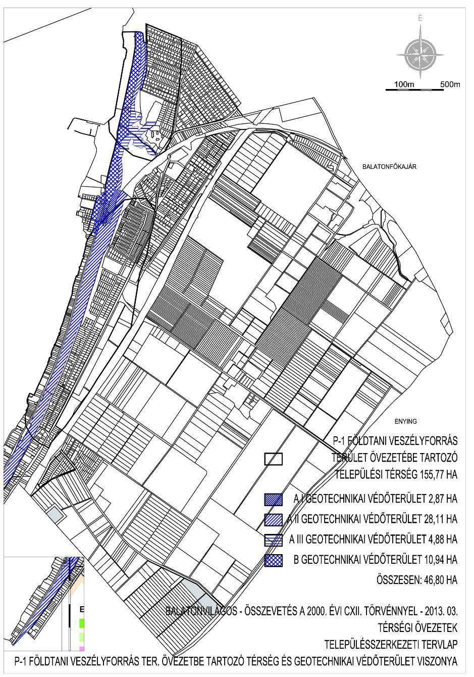 BALATONVILÁGOS TELEPÜLÉSSZERKEZETI TERV VIZSGÁLAT 28/53 BALATONVILÁGOS TELEPÜLÉSSZERKEZETI TERV VIZSGÁLAT 29/53 Településszerkezeti terv