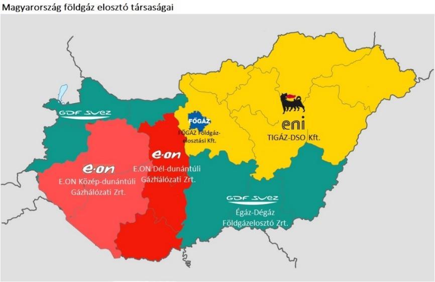 slide az Égáz-Dégáz tranzakció sikeres zárását feltételezi Összesített vezetékhossz: ~60 ezer km Összesített RAB: ~277