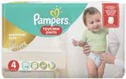 további 25% kedvezmény Pampers Premium nadrágpelenka és