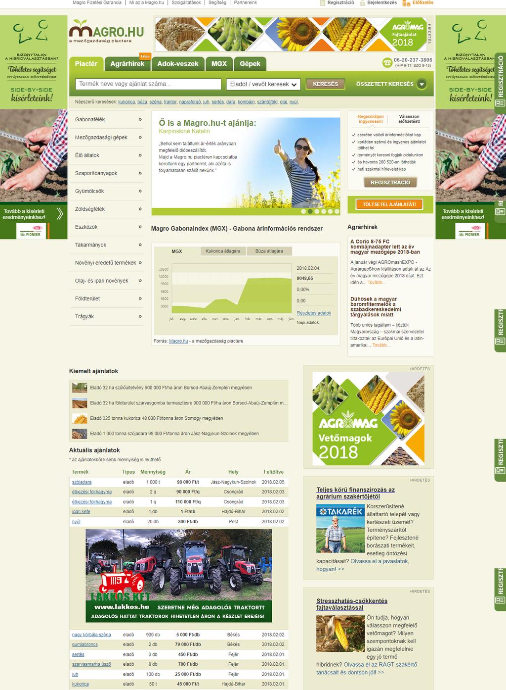 Példa Bannerekre Dow satu bannerek Agromag leader banner Agromag billboard