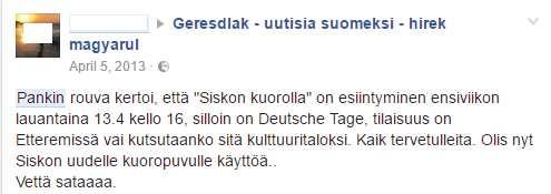 24. kép: A bankos hölgy mesélte, hogy Sisko kórusának jövő hét szombaton 4.