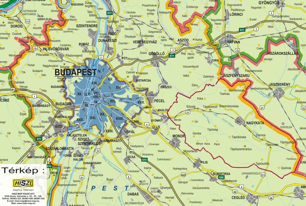 1.3.1. A Tápió Natúrpark területi lehatárolása De nézzük, hogy hol is helyezkedik el a tervezett natúrpark területe Pest megye térképen, és pontosan mely települések csatlakoztak hozzá 2016-ban.