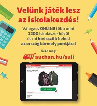 Auchan termékekkel szuper lesz a suli! BIZALOMKÁRTYÁVAL 4-ET FIZET, 5-ÖT VIHET!