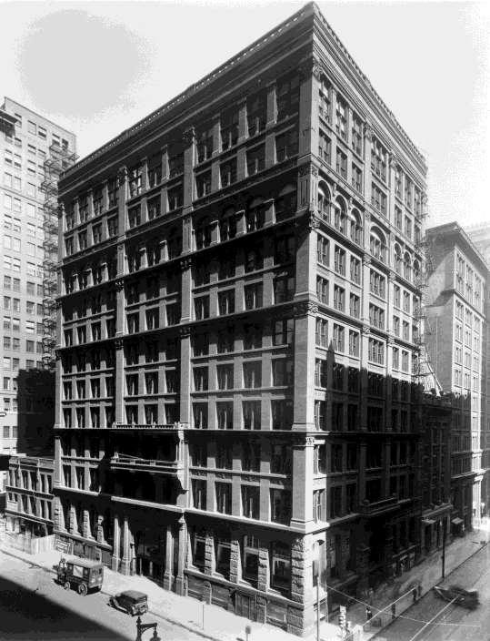 Chicago, USA, Home Insurance Building, 1884.