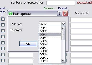 A kimenetek egyáramkörű NO vagy NC típusúak terhelhetőségük max. 48V, 1A. A relék Com, No, Nc pontjai kerültek kivezetésre. A GSM modem SMA antenna csatlakozós, a modul tetején található.