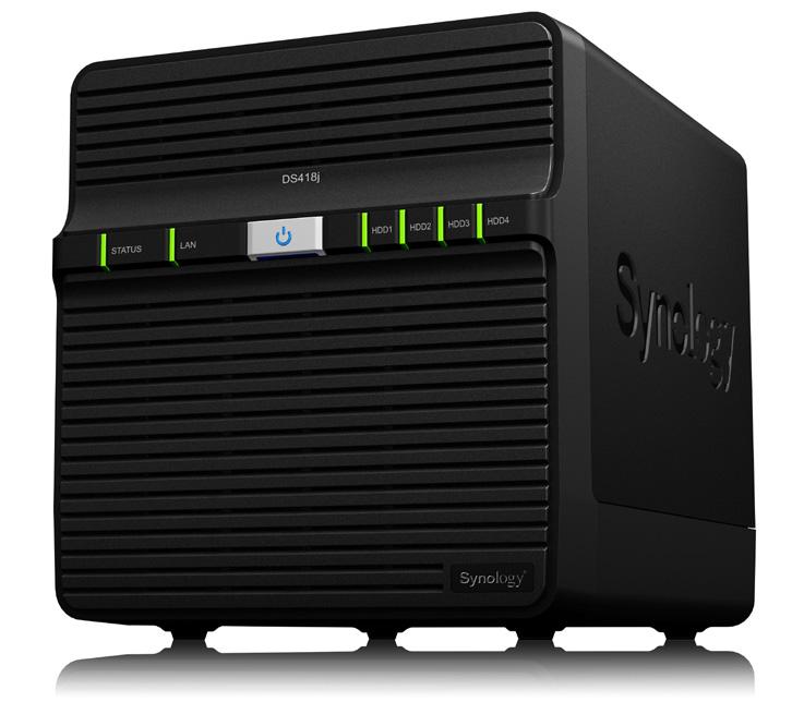 Platformok közötti fájlmegosztás és adatszinkronizálás A Synology DS418j támogatja a legtöbb közismert hálózati protokollt, így problémamentes fájlmegosztást biztosít a Windows, Mac és Linux