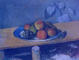 Színmegjelenés - 1. Paul Cezanne: Almák, barackok, körték, szll.