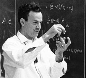 Feynman Az egyes tárgyak között világos összefüggés van.