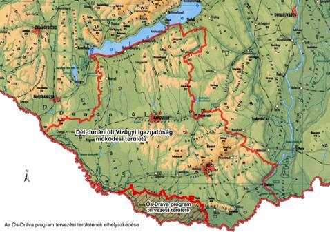 ŐS-DRÁVA PROGRAM TERÜLET - ORMÁNSÁG - Magyarország délnyugati részén - Dráva folyó mentén (Ormánság) - Projekt terület 572 km 2-4 kistérség Barcsi, Sellyei, Siklósi, Szigetvári - 45 település 7