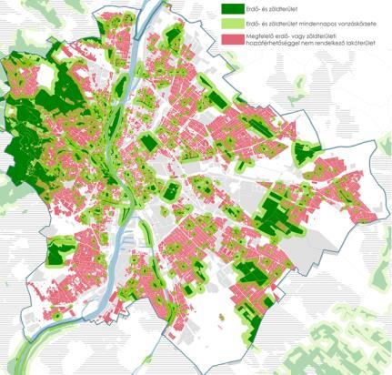 EGÉSZSÉG-MEGŐRZŐ VÁROSI ZÖLDFELÜLETEKKEL VALÓ