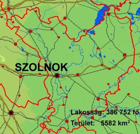 21 Jász-Nagykun-Szolnok megye Megyei Közgyűlés 24/2013.(I.25.) számú határozata 1. számú melléklete POZICIONÁLÁS A megye sajátos térszerkezeti törésvonalon fekszik az Alföld közepén.