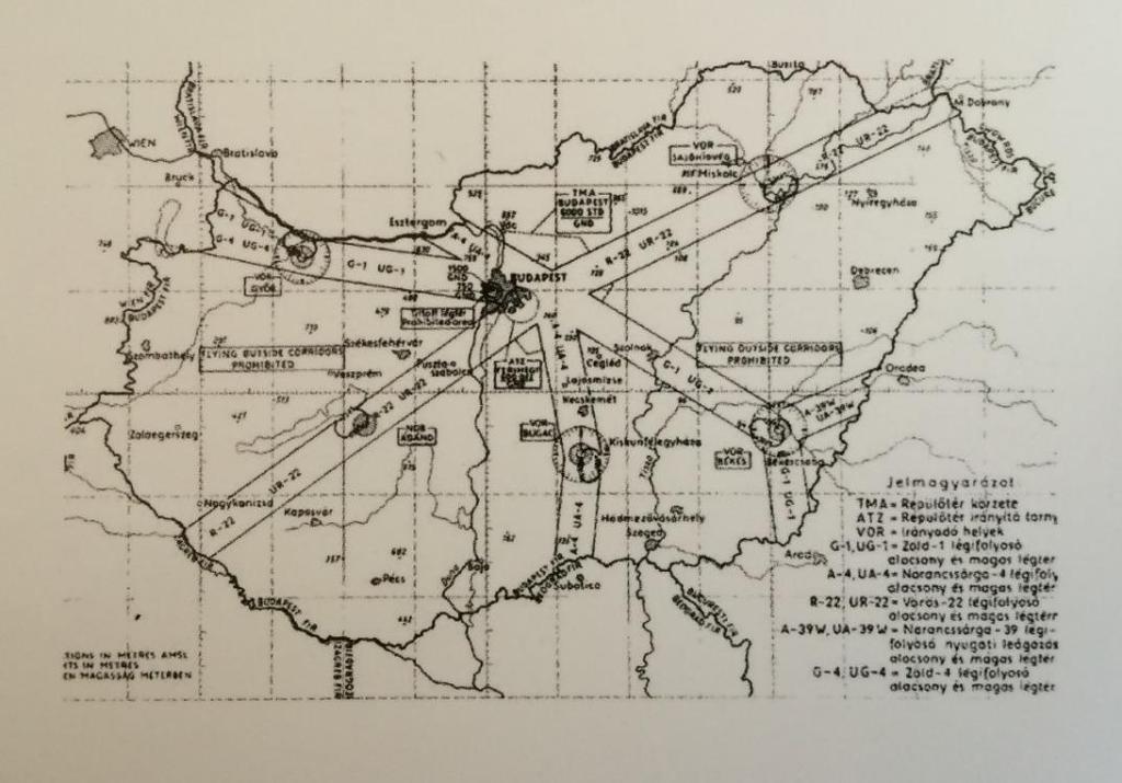 megjelenítve, az országhatár ábrázolása pedig erősen generalizált, viszont az ábrán van mértékléc és jelölve van az északi irány is.