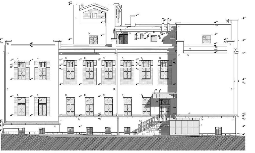 épületének 3D BIM