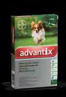 A.U.V. rácsepegtető oldat 5 kg feletti kutyáknak Advantix spot on A.U.V. rácsepegtető oldat 0-5 kg közötti kutyáknak Advantix spot on A.