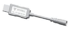 zuhanypanel 00 819 08 99, 00 820 08 99, 00 822 08 99, 00 823 08 99 SCHELL USB-stick eschell Az USB-stick tartalmazza az eschell software-t a SCHELL CVDérintő-elektronikával ellátott SCHELL