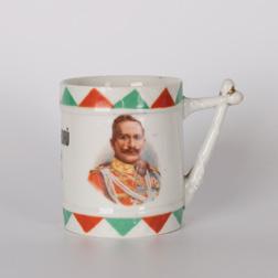 and Wilhelm II, german emperor, formnumber: 1617, signed on one piece m/h: 6 cm; 8,5 cm; 13 cm 105.