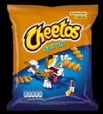 Sajtos 43 g CHEETOS Spirals 43