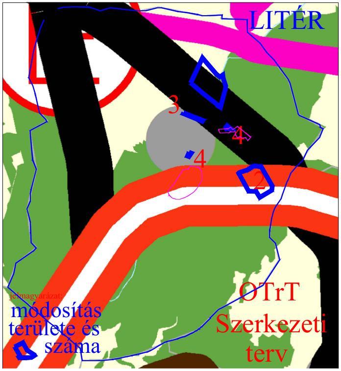 7. A Területrendezési tervvel (Balaton törvény) való összhang vizsgálata Az egyes területekre vonatkozó fejlesztési lehetőségek szabályait és az építés rendjét Litér Község Helyi Építési Szabályzata