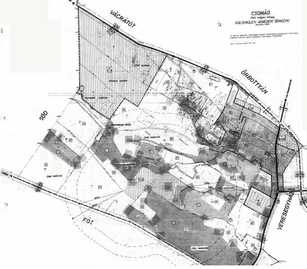 1.3.4 Csomád Csomád Településszerkezeti tervét 2001-ben a M Érték Építészeti Tervező Kft készítette, amely a 43/2001. (X. 18.) számú határozattal került jóváhagyásra.