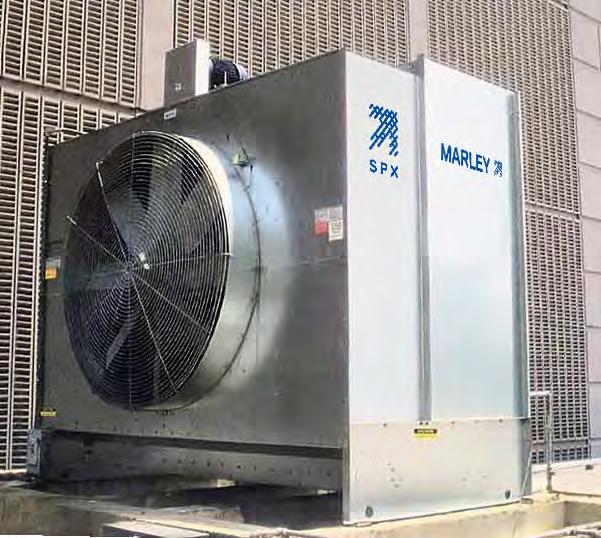MARLEY NC ALPHA HŰTŐTORONY A kifreccsenésmentes kivitelű rendszer magas hőmérsékleteken vagy olyan helyeken használható, ahol a víz rossz minősége miatt