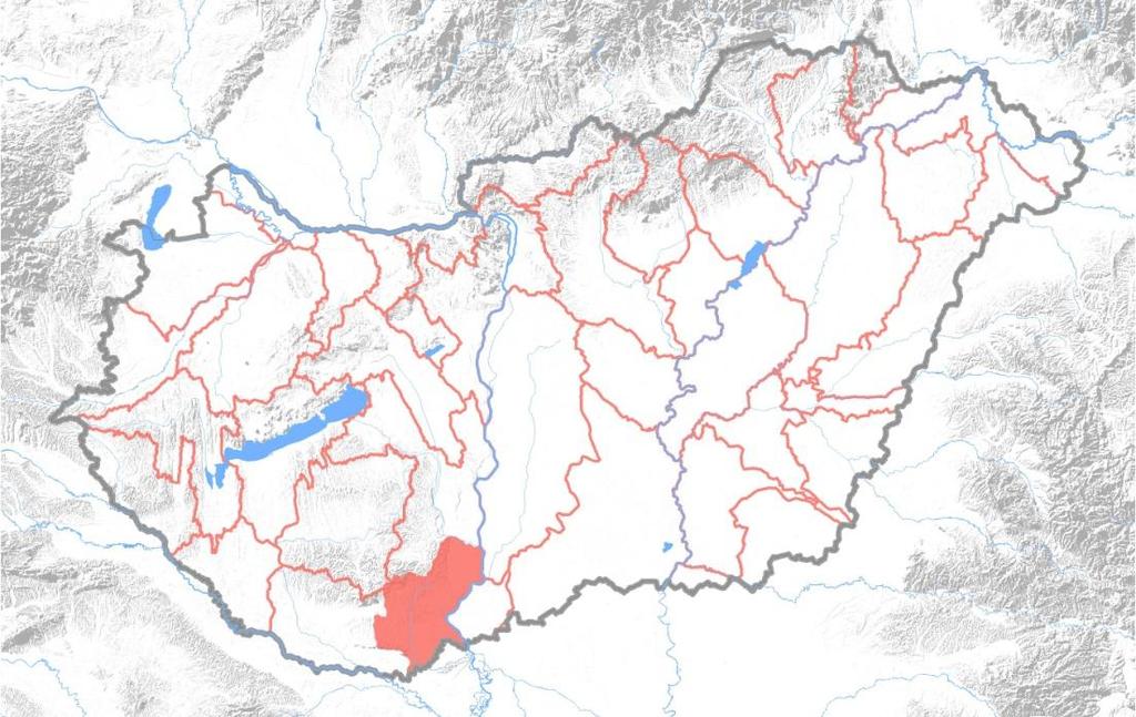 1. A tervezési alegység leírása 1.1 Területi lehatárolás A tervezési terület a Dél-dunántúli VIZIG működési területéből Kelet-Baranyát foglalja magába.