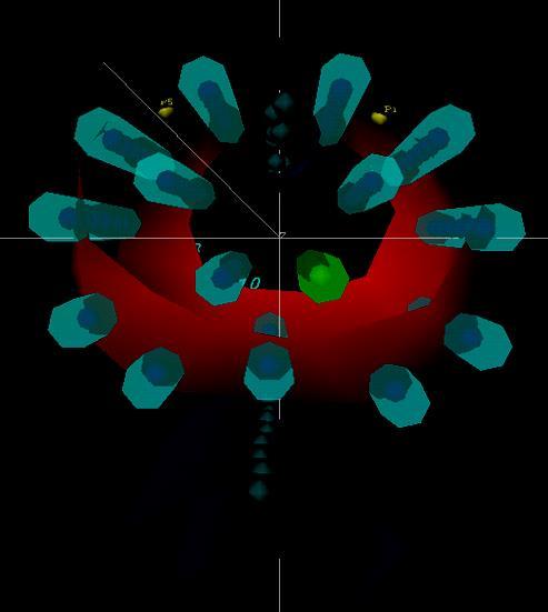 HDR technika Egyenletes tűelrendezés egyenletesebb dóziseloszlás + alacsonyabb rectum-dózis A geometriai optimalizálás csak a dózishomogenitás tekintetében nyújt elfogadható dóziseloszlást.