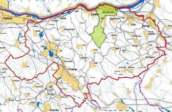 NYERGESÚJFALU Közigazgatási terület: 3.951 ha Népesség (KSH 2010): 7.808 fő Natúrpark javasolt területe: 3.