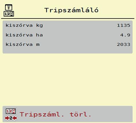 A AXIS-H ISOBUS kezelése 4 4.9.