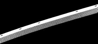hézgkitöltő profil Hossz L=1000mm Keresztmetszete: