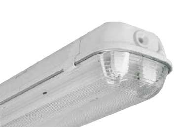FUTURIX felületre szerelhető lámpatestek mûködtetôvel surface mounted luminaires with controlgear FUTURIX A por és vízsugár behatolása ellen védett FUTURIX lámpatest-család rendkívül nagy