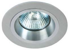 ALU-LED 10105AL 50105AL álmennyezeti lámpatestek recessed luminaires ALU-LED 10105AL 50105AL Az álmennyezetbe szerelhető kis méretű lámpatest alumínium öntvényből készül szálcsiszolt natúr alumínium