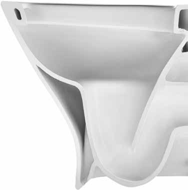 Clean Rim Hatékonyság és higiénia a WC-jében. Peremnélküli Technológia A Roca bemutatja a WC-k új típusát.