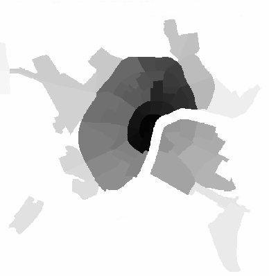 Módszerek a változás elemzéséhez Pixelalapú kiértékelés, indexek alkalmazása NDVI=(IR-R)/(IR+R) [-1, 1] intervallumon értelmezett A [-1,