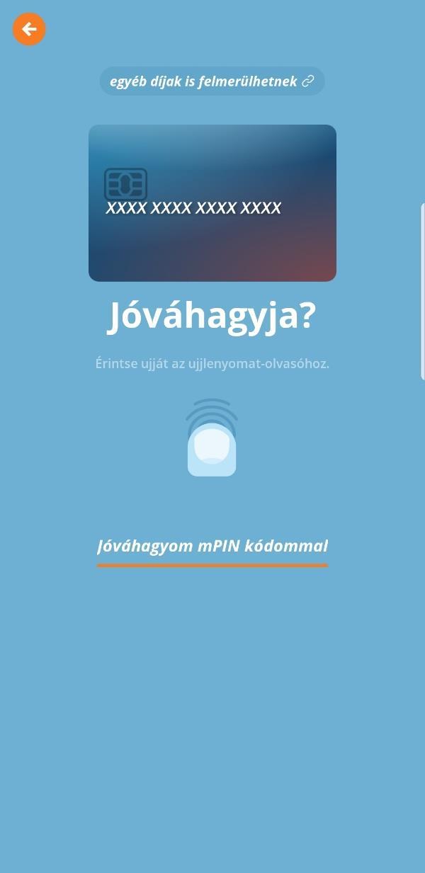 Az Elküldöm a pénzt gomb megnyomását és Jóváhagyást követően, Képek Android rendszerű készüléken készültek.