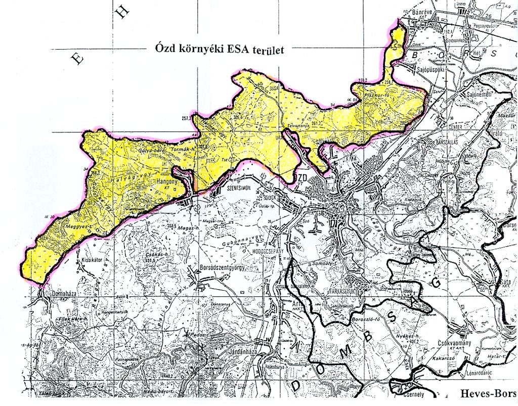 1. S Z Á M Ú F Ü G G E L É K A 11/2012.(XI.21.) ÖNKORMÁNYZATI RENDELETHEZ TERMÉSZETI ÉRTÉKVÉDELEM 1.