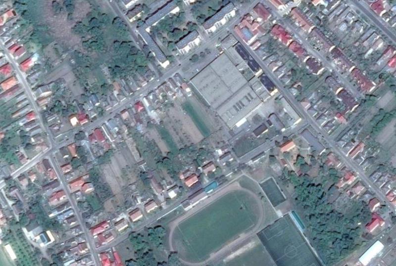 Az 3. helyszín: A tervezési terület Hunyadi Iskola Sport Encsencsi út által határolt tömb.