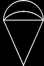 (Az egyik körív középpontja a szabályos háromszög A csúcsa, a másik körív középpontja az A csúccsal szemközti oldal felezőpontja.) Ezt a lapot fogják tartományonként színesre festeni.