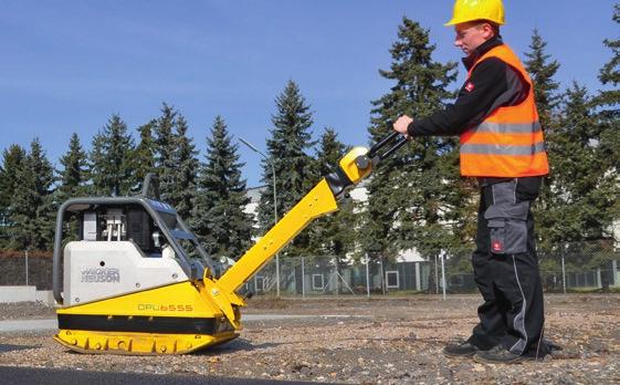 Professzionális, tartós használatra, fagyálló- és hordfelületek tömörítéséhez utak és parkolók építésénél,