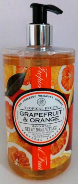 folyékony szappan grapefruit és