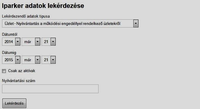 7.2 A TELEPÜLÉSI portál funkcióinak használata Az ipari és kereskedelmi hatóság törvényi kötelezettsége az,